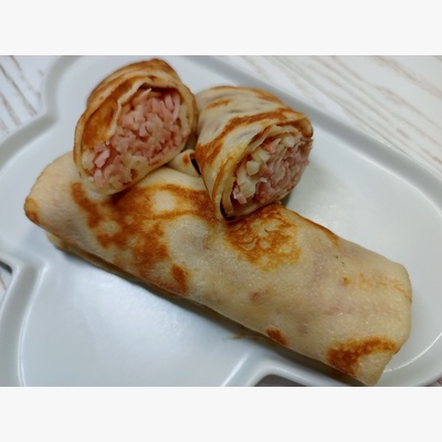 Блин ветчина-сыр 3