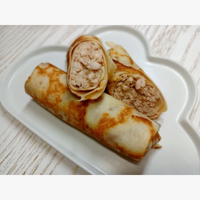 Блин с курицей 2