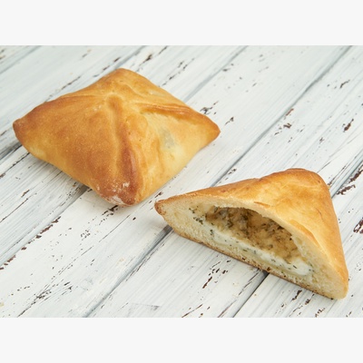 С творогом, сыром и зеленью_ 74