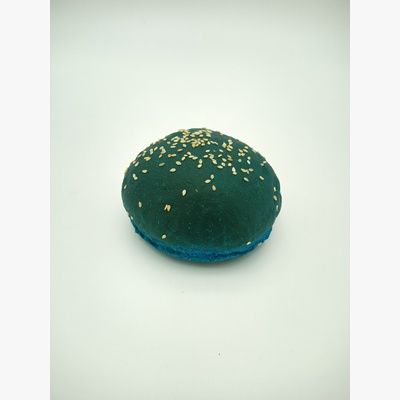 Булочка для бургера, гамбургера (синяя) с кунжутом 1.jpg