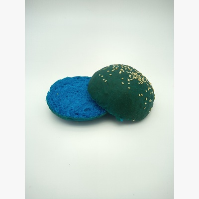 Булочка для бургера, гамбургера (синяя) с кунжутом 3.jpg